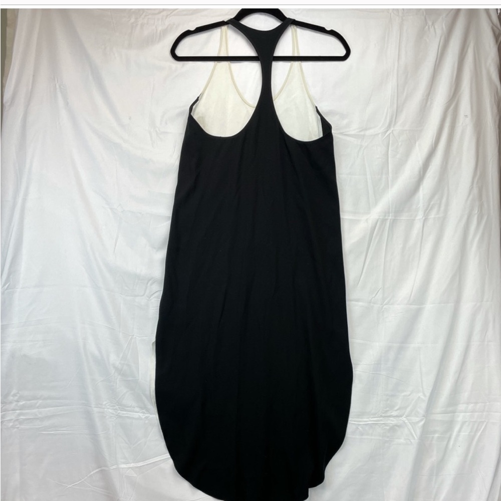 Aritzia Wilfred Colonne Dress SZ XS EUC -No Flaws BlackWhite Double Sided MIDI🖤​ - Picture 7 of 11